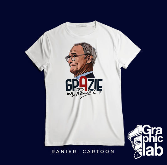 T-Shirt Grazie Mister Ranieri